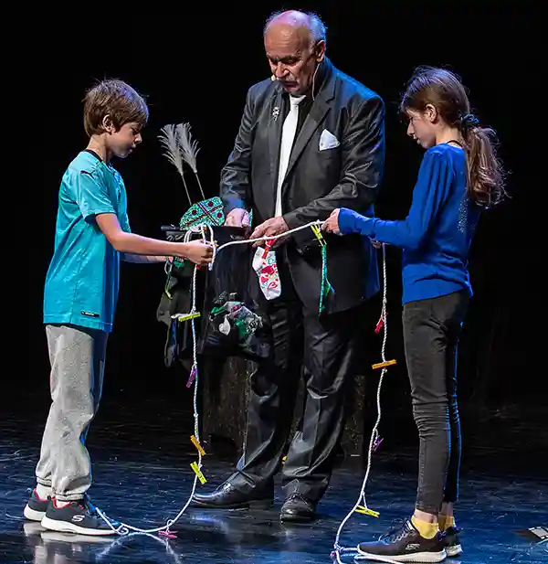 Magie avec des enfants